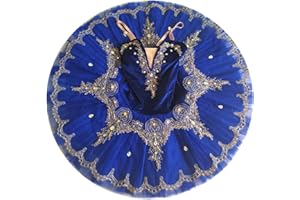 MTPLOP Girl's White Swan Lake Ballet Costume Puffy Skirt Ballet Tutu Dress for Women