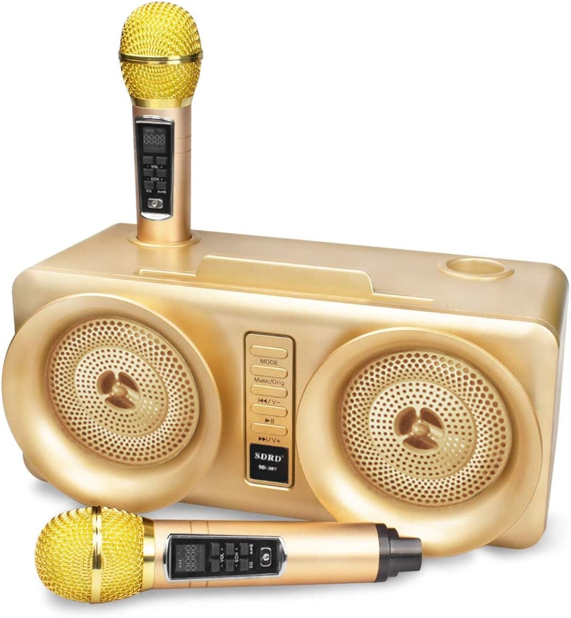 portable speaker microphone system