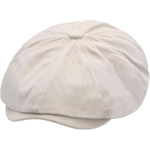 ZLYC Newsboy Cap for Men Summer Flat Cap Lightweight Beret Hat | Lightweight breathable, driving golf fishing hiking, vintage