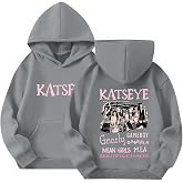 YLDBWDX Kids Katseye Hoodies Katseye Merch Graphic Sweatshirts Long Sleeve Hoodie