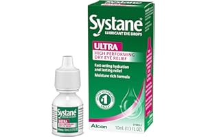 Systane Ultra Lubricant Eye Drops, Artificial Tears for Dry Eye, Single Pack, 10 ml