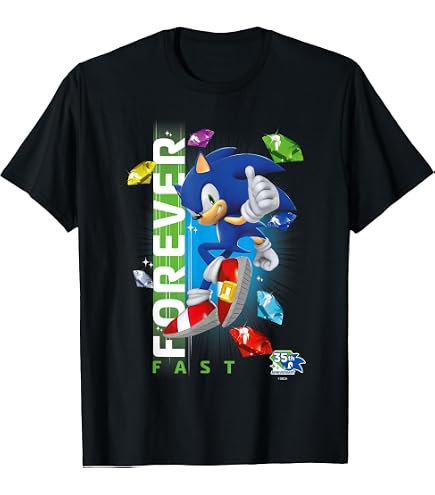 Amazon.com: Sonic the Hedgehog - Sonic Mania Club Spin T-Shirt