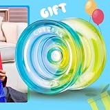MAGICYOYO Crystal Yoyo K2 Blue Yellow Dual Purpose 2 in 1 Beginner to Expert view 7