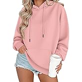 Zeagoo Womens Oversized Hoodies 2025 Fleece Sweatshirts Long Sleeve Pullover with Pocket Fall Winter Outfits Clothes