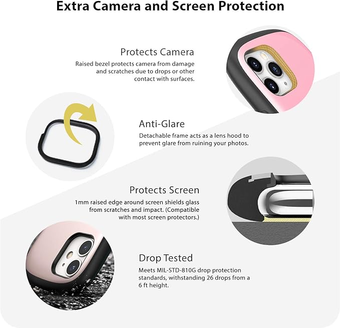 Amazon Com Iface First Class Cafe Series Designed For Iphone 12 Pro And Iphone 12 6 1 Cute Hybrid Hard Shell Bumper Shockproof Phone Case Coffee