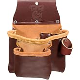 Occidental Leather 2 Pouch Pro Tool Bag - 9 Pockets &amp; Tool Holders - Made in USA