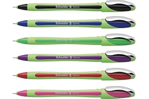 SCHNEIDER UK Schneider Xpress Fineliner Pens 0.8mm Assorted Colors - Pack 6