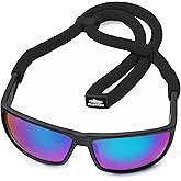 Pilotfish Floating Sunglasses Strap, Adjustable, Waterproof, High Visibility, Neoprene Holder for Men &amp; Women