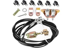A-Yorsenb 330-9371 Universal Parking Brake Cable Complete Kit Compatible with Wilwood For Disc or Drum Brakes Replace 140-144