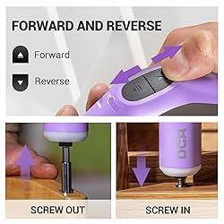 DCA 4V Electric Screwdriver Set, 5 N.m with 2000