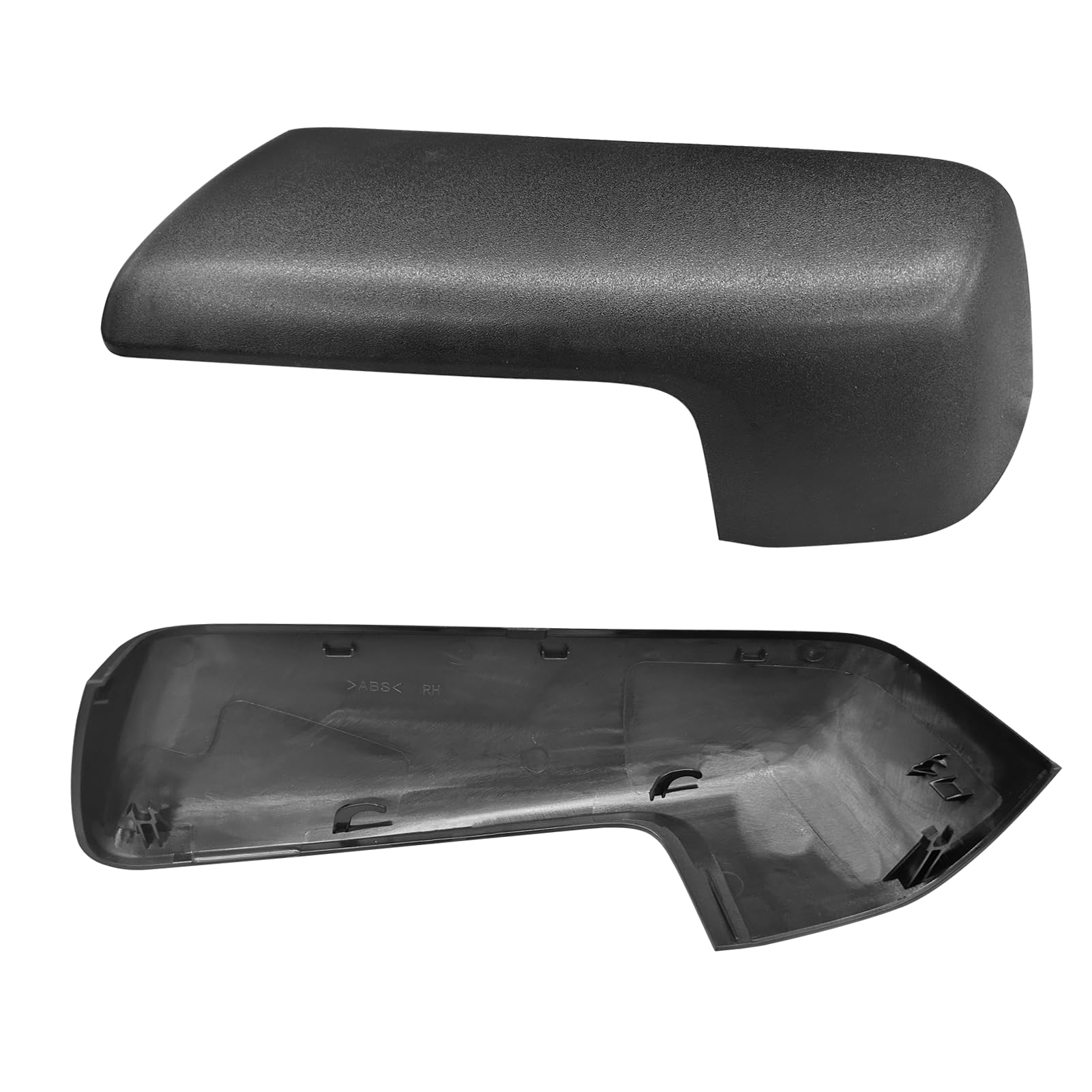 Photo 1 of Moonlinks Compatible with 2019-2025 Chevy Silverado 1500 GMC Sierra 1500 Side Mirror Cover,Textured Black LH & RH Side Door Exterior Rearview Mirror Cap Trim for Silverado 1500(1 Pair?