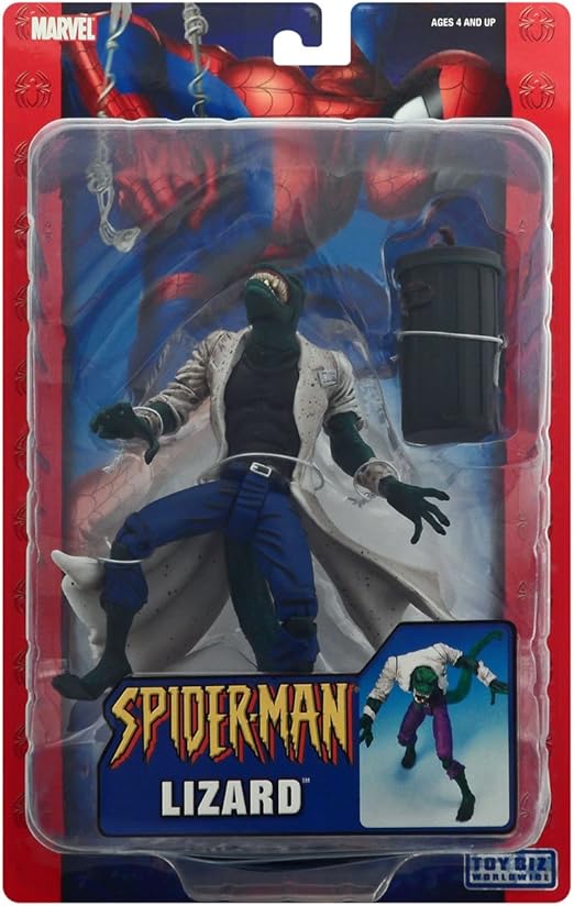 Figurine lezard spiderman Clearance