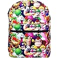 Super Mario Bros 3D All-Over Print Large Backpack #NN43719