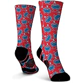 ChalkTalkSPORTS Lacrosse Performance Mid-Calf Socks - Multiple Designs - Graphic Flex Lacrosse Socks - Youth and Adult
