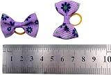 BIPY 100Pcs Small Dog Hair Bows Elastic Ribbon Random Colors view 4