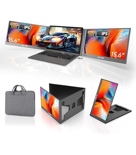 NexPad USB-C Portable Monitor for Laptop. 12 inch FHD 1080P IPS