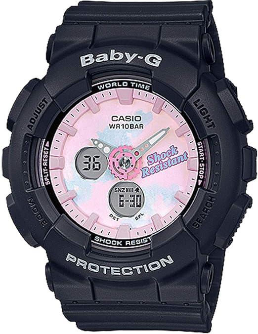 baby g shock black womens