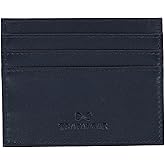 Trafalgar Men's Sergio Genuine Leather Card Case, Black