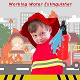 LOYO Kids Firefighter Costume Role Play Set 3-6 Years Fireman Outfit view 4