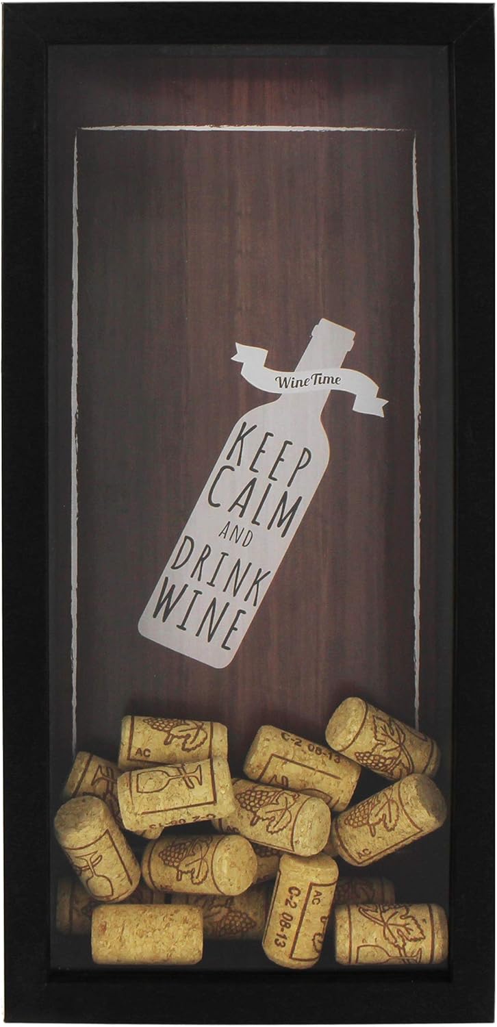 Amazon.de: Space Art Deco Bilderrahmen, für Weinkorken, Wandmontage