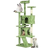 FDW Cat Tree 70in Cat Tower Multi-Level Durable Cat