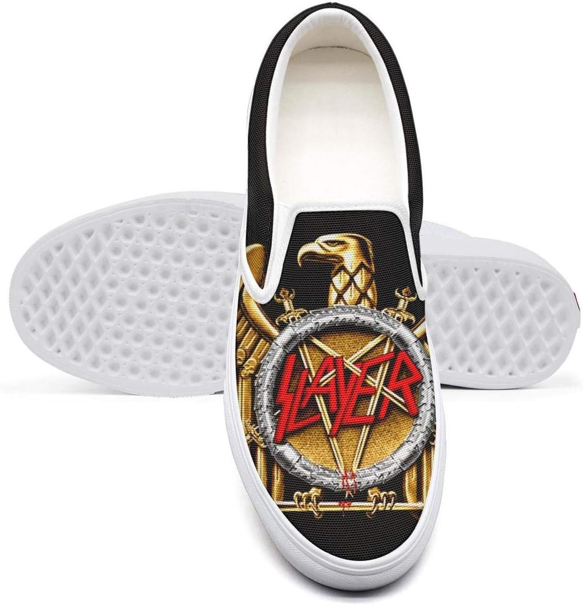 Men Slayer-Screaming-Wehrmacht- Boy Sneakers for Mens Lightweight Running Shoes