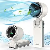 PlayHot Portable Handheld Turbo Fan, 5 Gear