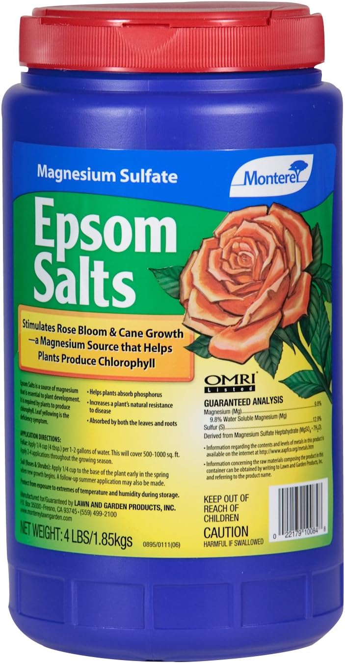 Epsom Salts Promotes Blooms LG7220