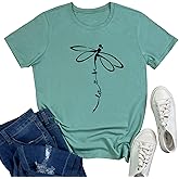 YITAN Women Graphic Shirts Cute Tees Tops