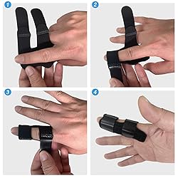 4 Pcs Trigger Finger Splints/Brace for Knuckle