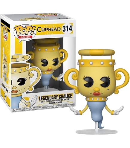 Amazon.com: Funko Pop Games: Cuphead - Puphead Collectible Figure