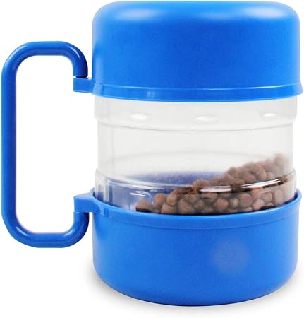 portable dog food container