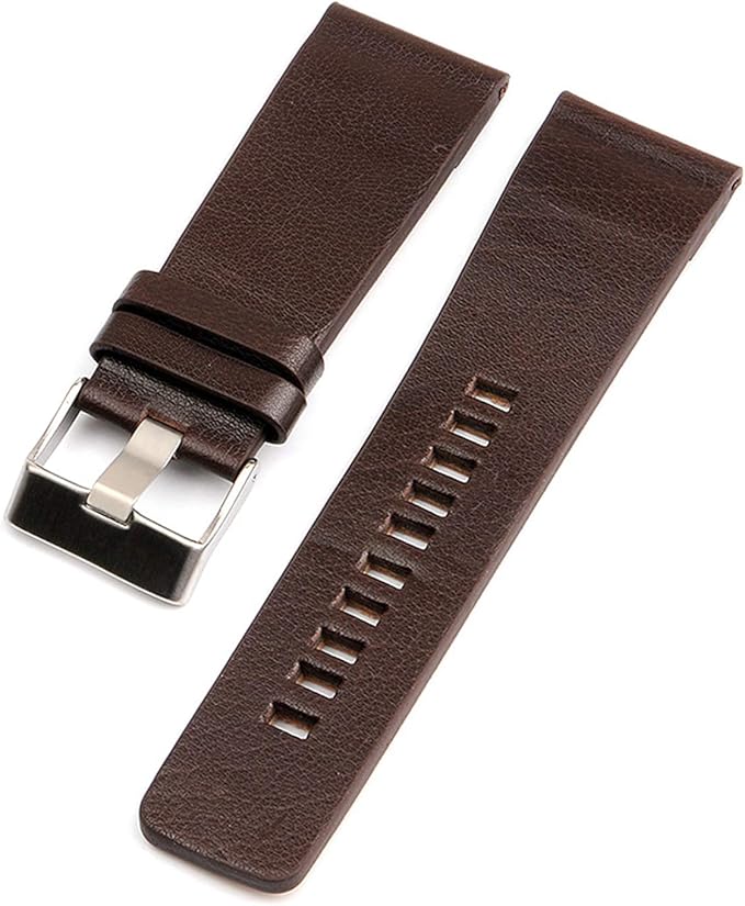 Genuine Leather Watchbands Men's Wrist Watch Strap 26mm/27mm/28mm/30mm