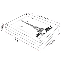 AMEITECH Acrylic Photo Frames,3.5x5'' Double Sided