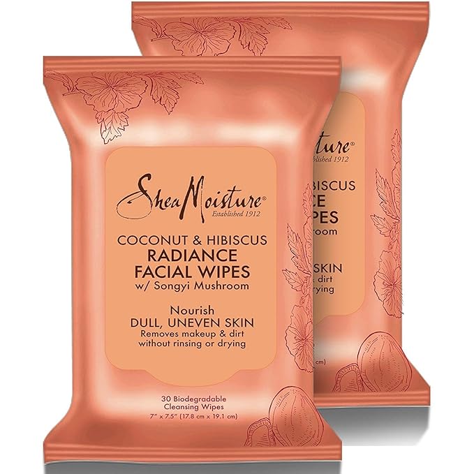shea moisture daily hydration facial wipes