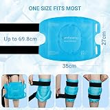 Comfytemp Flexible Knee Ice Pack Wrap Reusable Gel Cold Hot Compress 27x35cm view 6