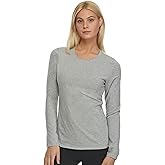 Felina Women's Long Sleeve Crew Neck Shirt