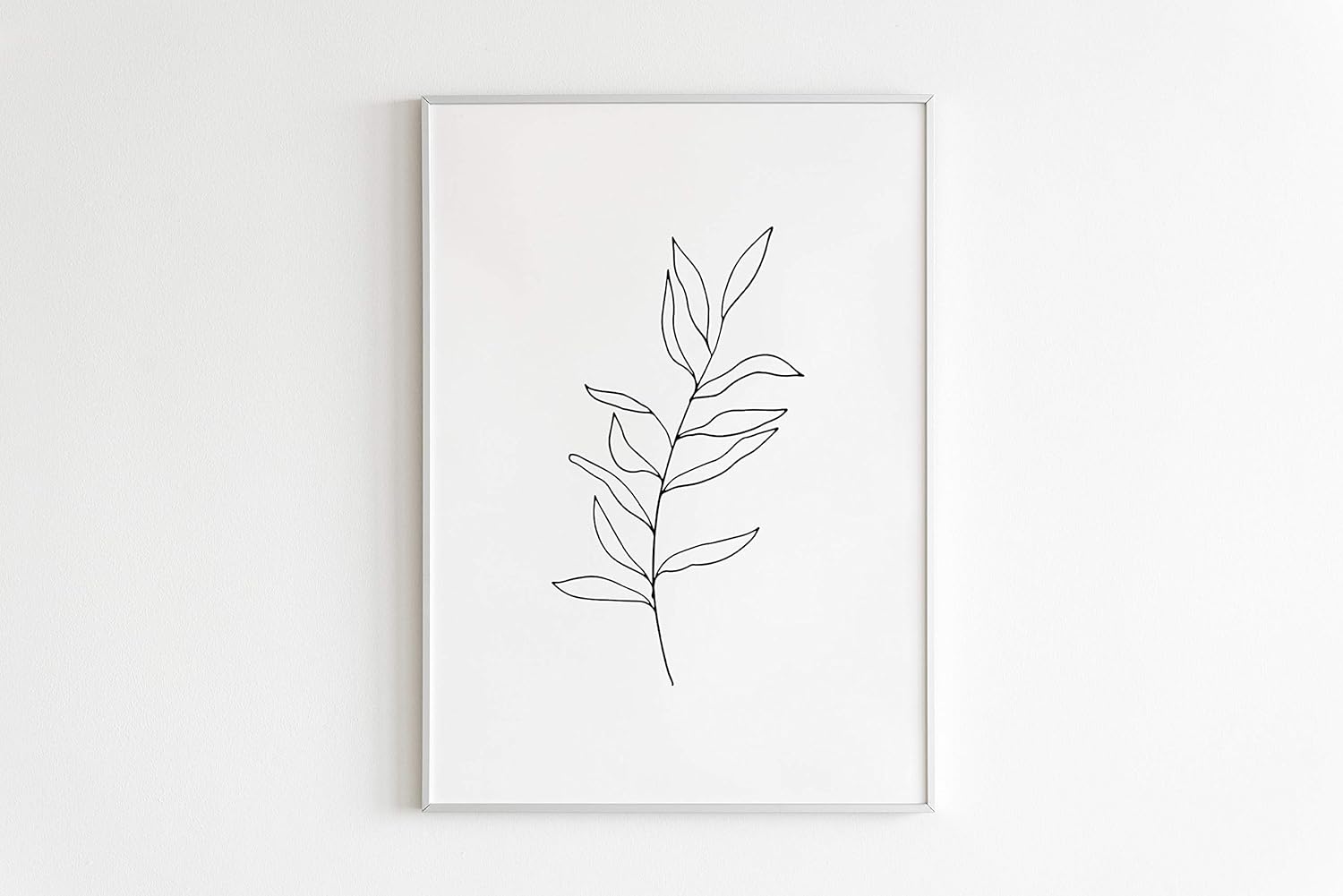 Malertaart Botanical Leaf Poster Print Botanical Line Drawing Minimalist Art Leaf Line Art Scandinavian Art Minimal Wall Art Decor Leaves Print Framed Wall Art Amazon Ca Baby