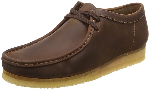 wallabee beeswax leather