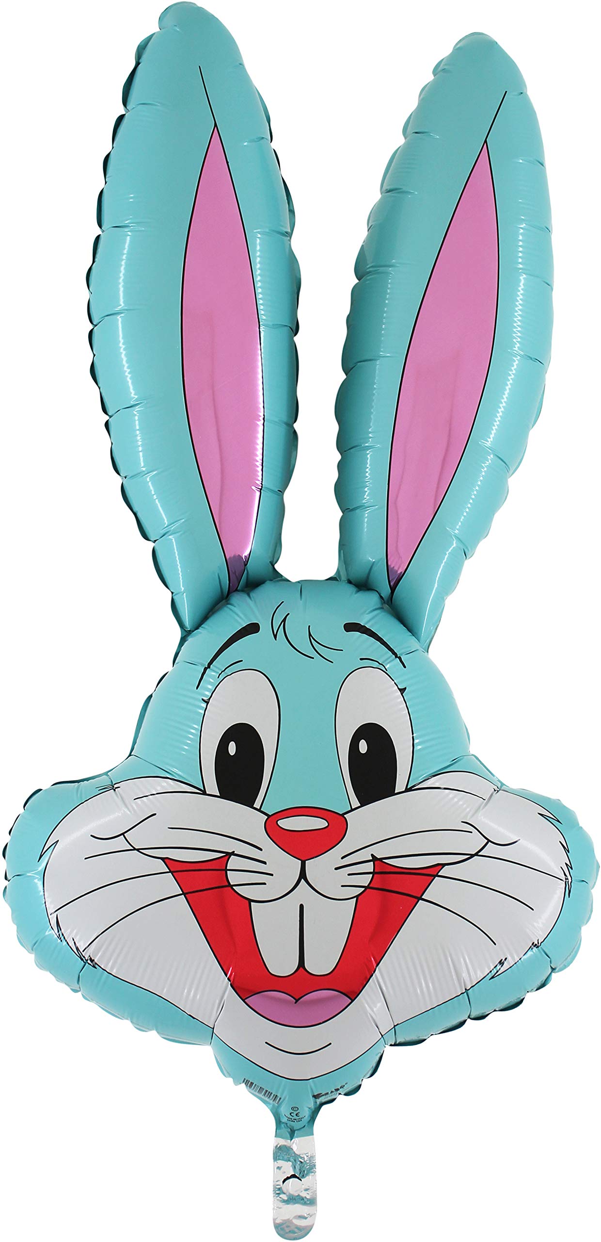 Toyland® 94cm (37") Rabbit Shaped Balloon Available In 6 Colours - Easter Balloons (BABY BLUE)