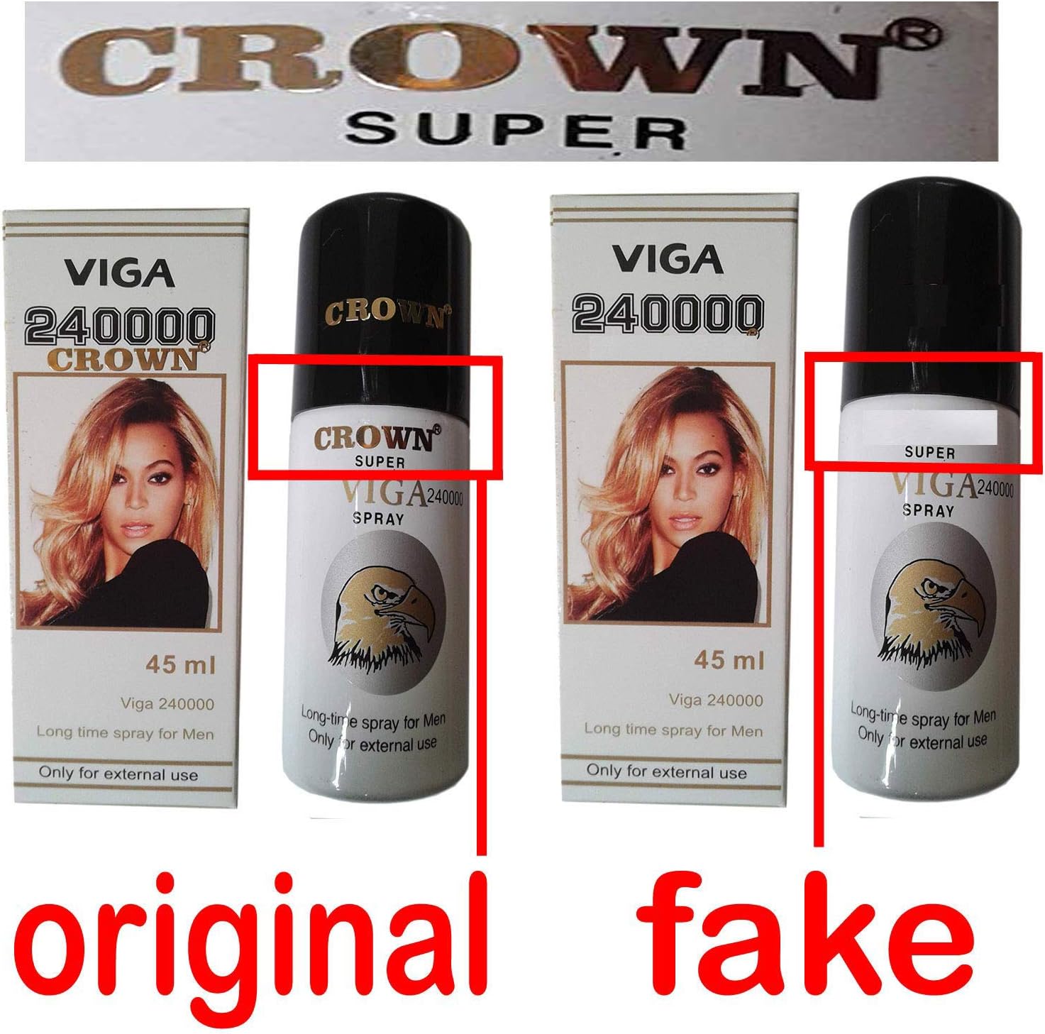 Amazon Com Crown Viga 200000 Delay Spray For Men With Vitamin E