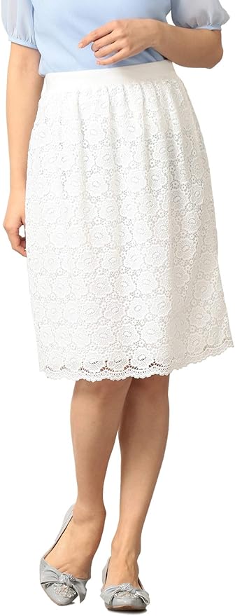 トゥー ビー シック To Be Chic ブルームケミカルレース スカート レディース スカート 通販 Amazon