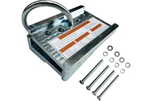 Getanye 2-Way Standing Seam Roof Clamp Roof Anchor for Vertical Seam Metal Roofs or Fixed Ladders