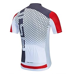 Cycling Jersey Men, Summer Short Sleeved Bike