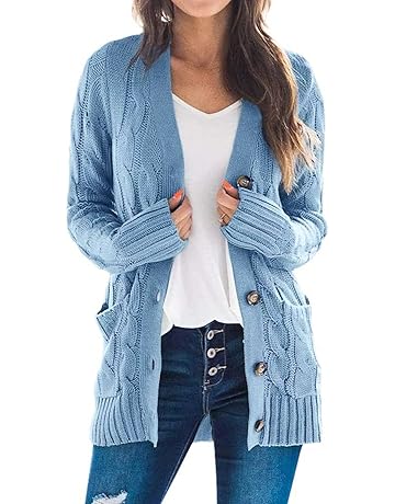 blue cardigans