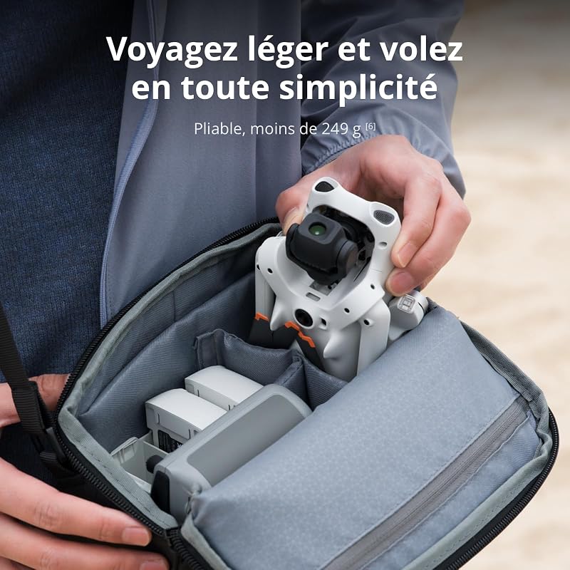 Lito 1 (DJI RC-N3) Bundle 2 batteries, Version améliorée de Mini 4K