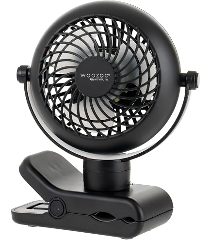 Ventilateur portable, ventilateur à piles 4000 mAh avec affichage LED, portable/cou/bureau 3 en 1, petit ventilateur personnel, ven - Bricolage