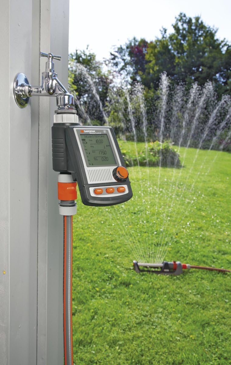 Gardena Programador MasterControl Modelo Premium con subtítulos en 10