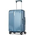 Samsonite UpLIFT 19" Lightweight Hardside Carry-On Luggage with Spinner Wheels - Expandable - Airline-Approved, Polycarbonate Hard Suitcase for Ultra Lightweight Travel - Elemental Blue
