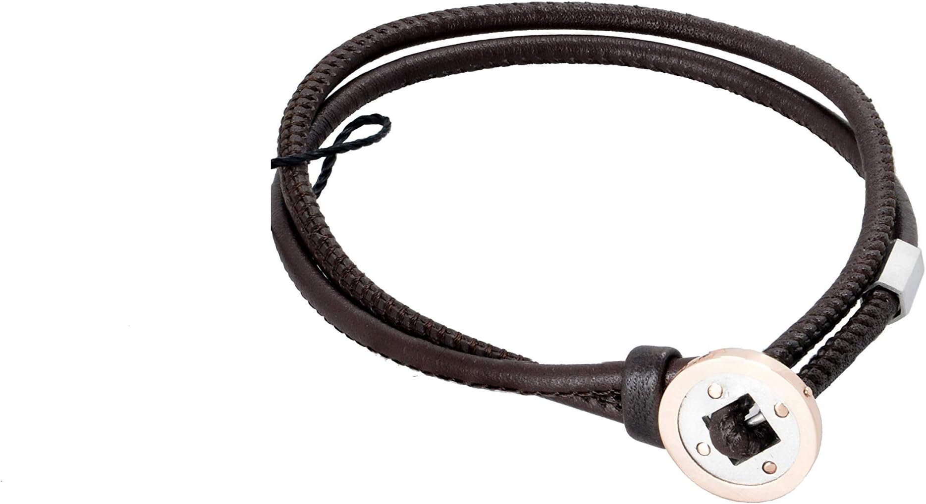 Men's BR275141AGME220000 Rose Gold Silver Bracelet